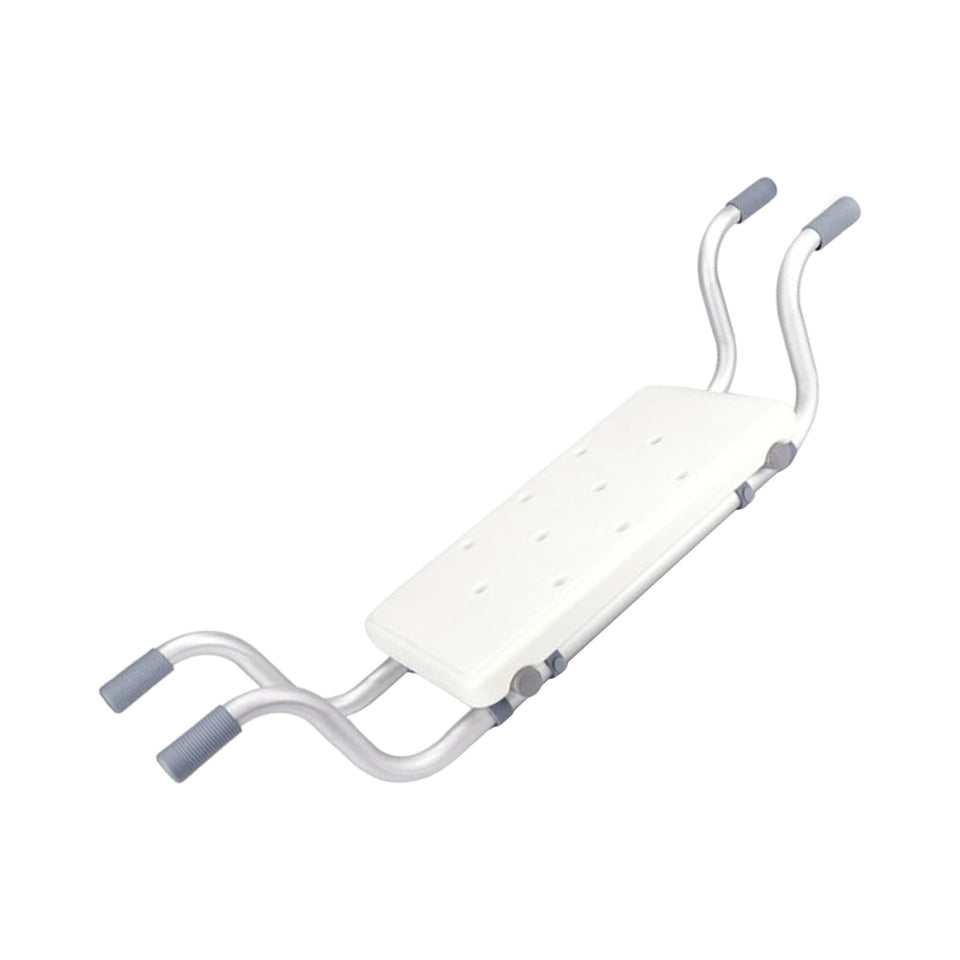 Bath Chair Aluminum Alloy Width Adjustable Bathtub Seat Non-Slip Bathtub Rack Shower Chair for Bathroom Accessories 82x30x18cm Aimak Store