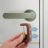 Brass Wind Chimes Wireless Doorbell Solid Wooden Doorbell Magnetic  Wireless Jingle Bell Entrance Door Bell Pendant Home Decor Aimak Store