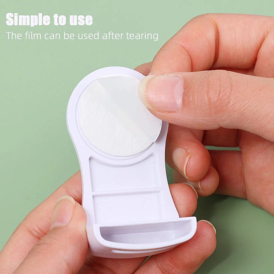 Plastic Baby Safety Lock Anti-Pinching Drawer Locks Cabinet Lock Refrigerator Lock Buckle Children Protection For Household Tool Aimak Store