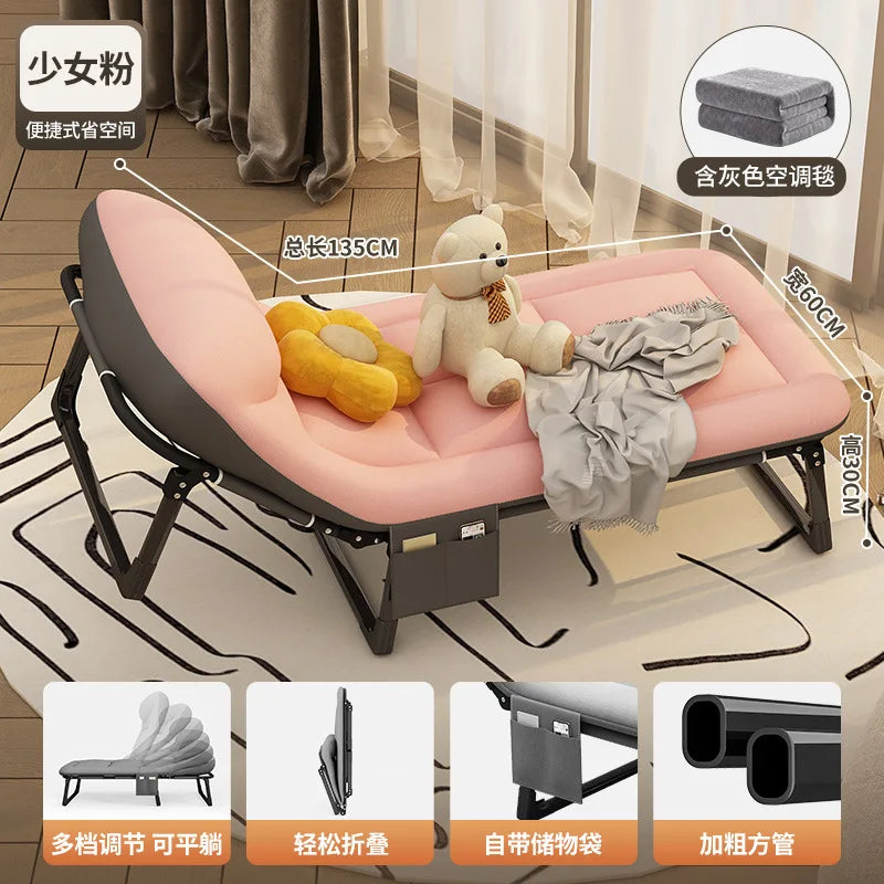 AOLIVIYA Simple Folding Bed For Office Hospital Nap Rest Bedroom Single Home Use A11 Aimak Store