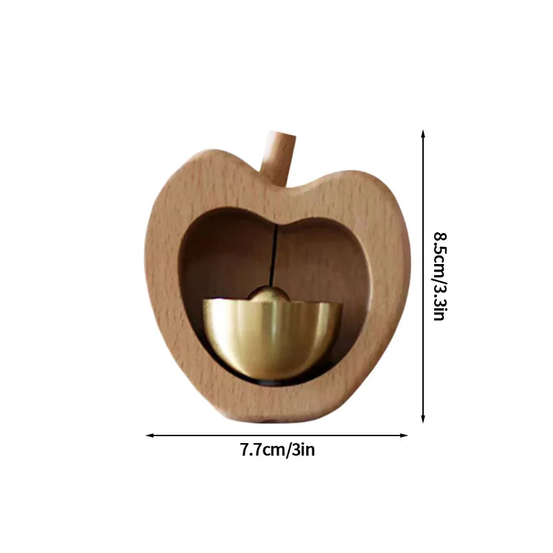 Wooden Door Bell Japanese Wind Chime Room Decor Home Front Doorbell Landscape Bell Garden Decoration Shopkeeper Remind Bell 풍경 종 Aimak Store
