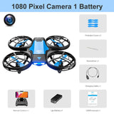 4DRC V8 Mini Drone 4k profession HD Wide Angle Camera 1080P WiFi fpv Drones Height Keep Remote Control Helicopter Gift Toys Aimak Store