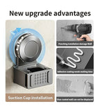 No Need To Drill Suction Cup Wall-mounted Suction Cup Mop Clip, Bathroom Mop Storage Rack, Bathroom Household Strong Mop Hook Aimak Store