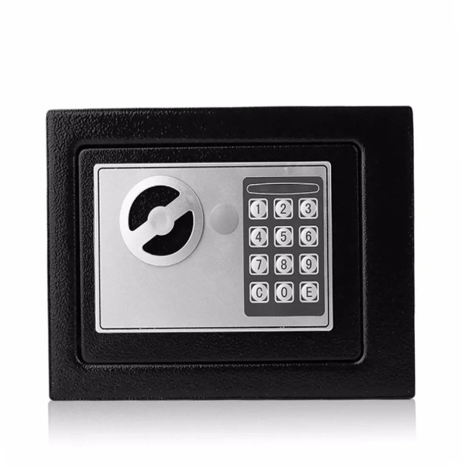 Digital Safe Box Safety Money Gun Electronic Lock Safe Fireproof Safes for Home Strongbox Small Cash Security Lockable Storage Aimak Store