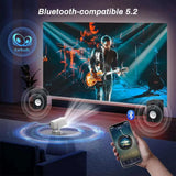 VOXFLIX  HY300 Pro MAX 1080P Full HD Projector Android 13 Wifi 6.0 BT5.2 Cinema Sound Speaker Protable Mini Projetor Supports 4K Aimak Store