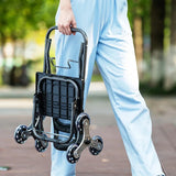 Light Grocery Shopping Trolley Household Climbing Stairs Folding Trailer Outdoor Travel Hand Pull Shopping Cart Aimak Store