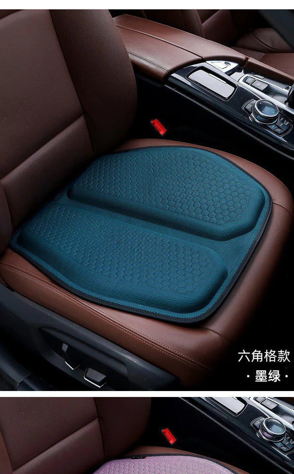 Car Gel Cooling Seat Cushion 3D Honeycomb Cool and Breathable Cool Ice Silk Car Home Office Chair Cushion Car Accessories Aimak Store