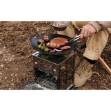 1pcs Outdoor Foldable Fire Stove Stainless Steel Grill Collapsible Camping BBQ Grill Portable Lightweight Easy To Carry Perfect Aimak Store