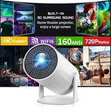 X8 Projector 4K Native HD 1080P Dual Wifi6 Cinema Portable Projetor Built-in Android System suitable for home/outdoor/office Aimak Store