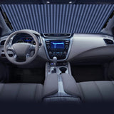 Car Front Windshield Curtain Retractable Front Back Window Sun Protector Auto Sun Shade Visor Car Windshield Sunshade Accessory Aimak Store