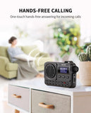 MLOVE BV800 Super-Portable Bluetooth Speaker with FM Radio,LCD Screen Display, Antenna, AUX Input, USB Disk, TF Card, MP3 Player Aimak Store