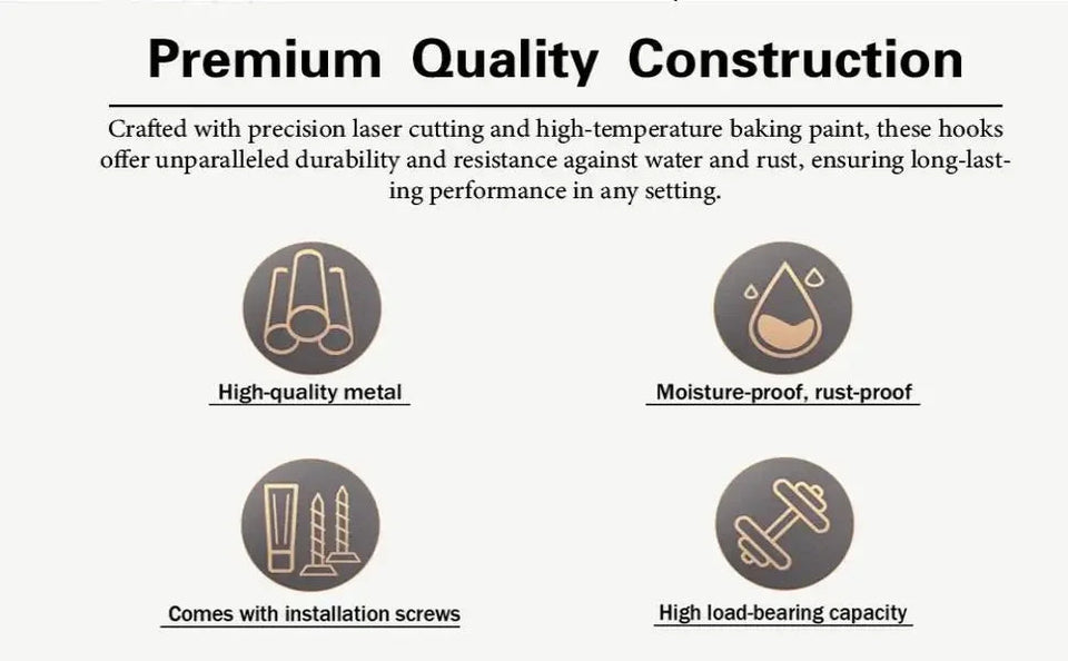 Metal Key Holder for Wall, Car Metal Key Organizer Wall Decorative with 7 Hooks, Black Wall Mount Key Holder for Entryway Front Aimak Store