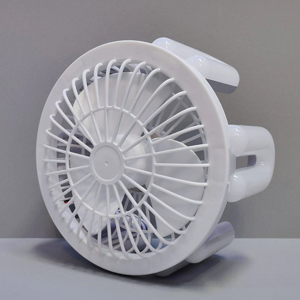 E27 Silent Ceiling Fan Light Ceiling Fan Light Bulb 3 Speed Adjustable 60W Remote Control Electric Fan Chandelier Eye Protection Aimak Store