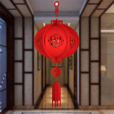 Chinese Lantern Hanging For 2024 Chinese New Year Chinese Red Lucky Lantern Hanging Spring Festival Home Decoration Lanterns Aimak Store