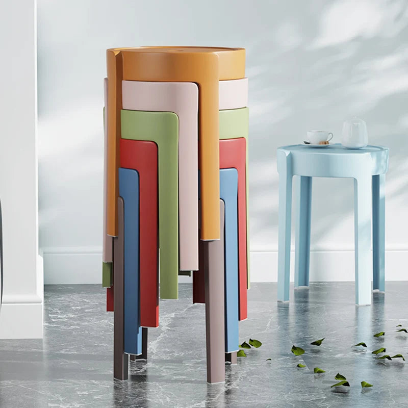 Plastic Modern Chair Floor Leisure Balcony Portable Dining Chair Fashionable Living Room Chaise Scandinave Japanese Furniture Aimak Store