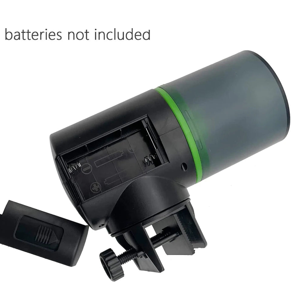 Automatic fish tank feeder intelligent timing automatic feeder aquarium goldfish feeder large capacity fish aquarium feeder Aimak Store