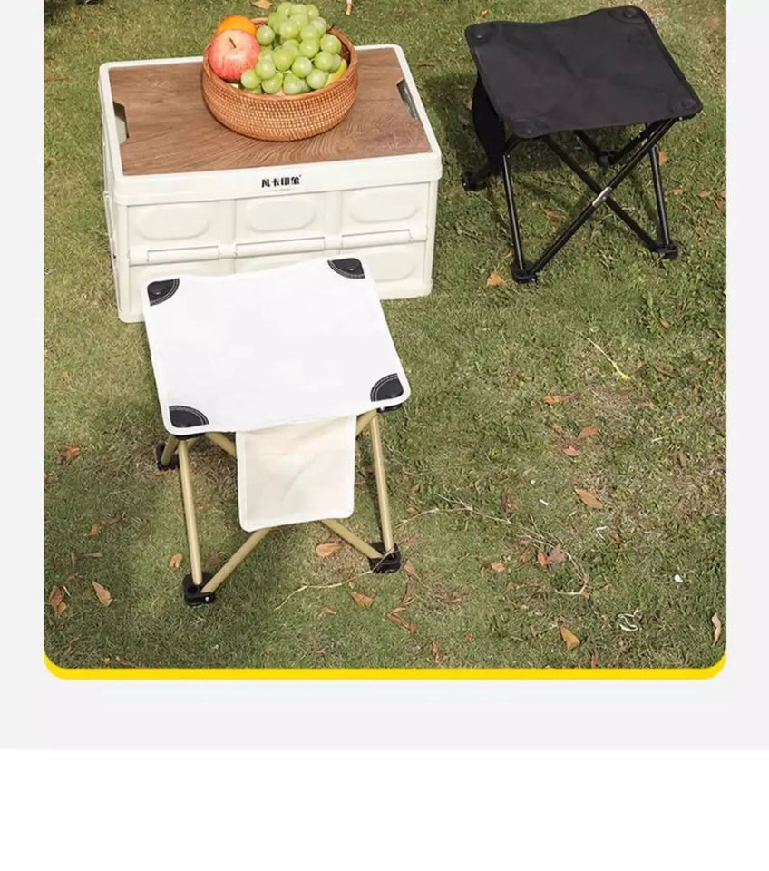 Outdoor Folding Stool Portable Pony Super Light Camping Chair Foldable Chair Fishing Bench Aimak Store