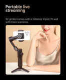 AOCHUAN Smart XE 3-Axis Handheld Gimbal Stabilizer for Smartphone iPhone Android Face Tracking Tiktok Vlog Live Streaming Aimak Store
