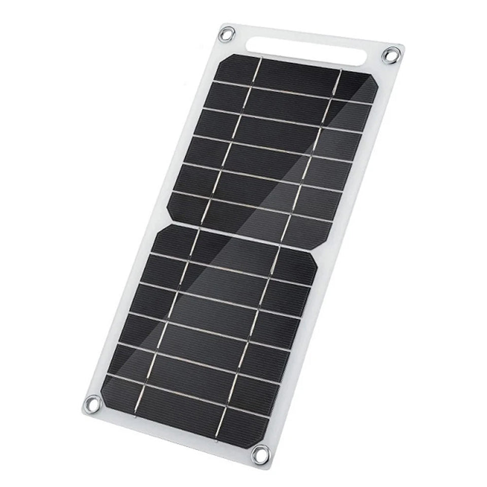 USB Panel Outdoor 6W 5V Travel Solar Charger Power Bank for Mobile Phone Lights Aimak Store