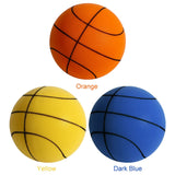 18cm Silent Basketball Quiet No Noise High Density Soft PU Foam Squeezable Ball Indoor Mute Bouncing Basketball Kids Sports Toys Aimak Store