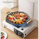 [Without Gas Cylinder]Portable Gas Powered Stove Burner Household Stainless Steel Camping Gas Stove Outdoor Butane Gas Cooktops Aimak Store