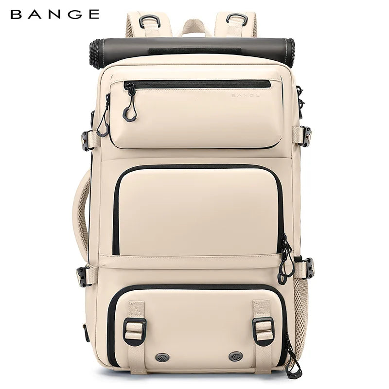 Bange 16 inch Laptop Backpack vacuum compression Backpack Business Large Capacity school Backpack expand outdoor backpack Aimak Store