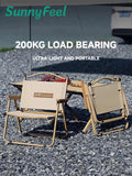 SUNNYFEEL Camping Kermit Chair Durable 200KG Load Bearing Portable Outdoor Folding Chair with 54cm Wide Seat for Hiking Fishing Aimak Store