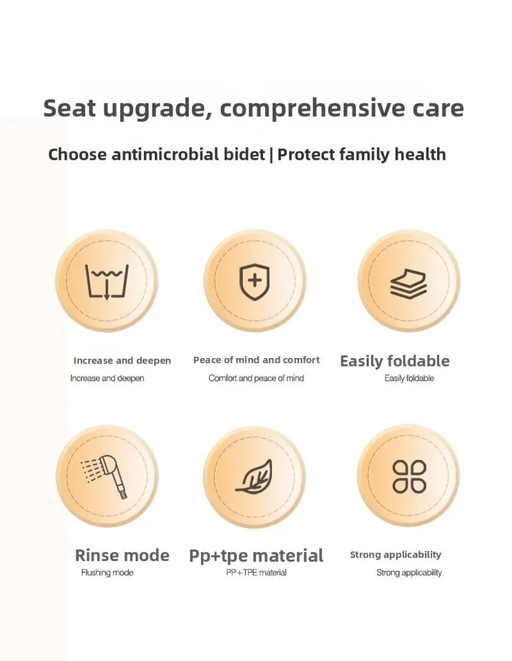 Ergonomic Foldable Toilet Sitz Bath, Soaking Basin Portable Design, for Pregnant Women and Hemorrhoid Patients Treatment Care Aimak Store