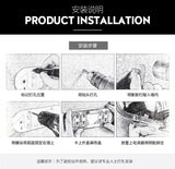 1-3pcs Wall Mounted Square Manual Liquid Soap Dispensers Shampoo Container Soap And Gel Dispenser Bathroom Accessories 500ML Aimak Store