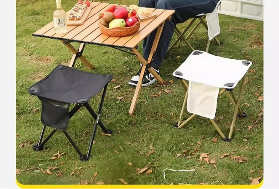 Outdoor Folding Stool Portable Pony Super Light Camping Chair Foldable Chair Fishing Bench Aimak Store