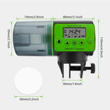 Automatic fish tank feeder intelligent timing automatic feeder aquarium goldfish feeder large capacity fish aquarium feeder Aimak Store