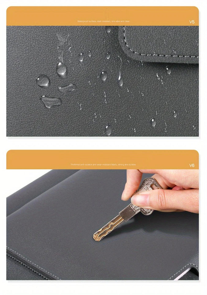 Lightweight Laptop Bag/Business Bag Briefcase, Large Capacity Storage Bag ,Applicable MacBook Air 13 Pro 14 16 Huawei 15.6 Inch Aimak Store