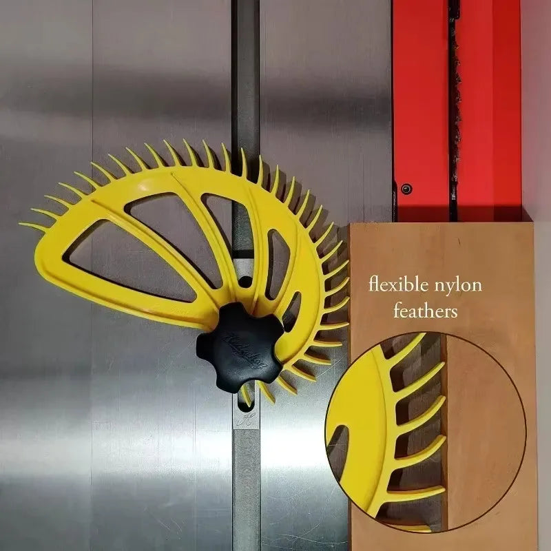 Table Saw Push Block Adjustable Wood Spacing Guide Non-Slip Grip Heavy-Duty Safety Tool for Woodworking Precision Cutting Aimak Store