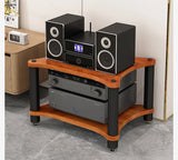 HiFi amplifier rack cabinet shock mount removable CD player video audio equipment metal tripod Desktop tripod stand speaker Aimak Store