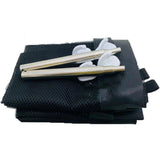 Pet Barrier Fence Baby Safety Gate Mesh with Telescopic Pole Hook Stairs Entrance Indoor Gate Fence Safety Protection Punch-free Aimak Store