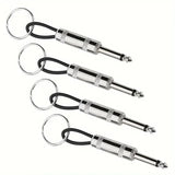4/8pcs Wall Guitar Plug Keychain Holder Vintage Amplifier Keychain Rack Key Rings Hanger Music Key Shelf Hook Home Accessories Aimak Store