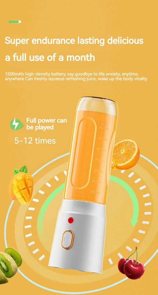 New Portable Automatic Juice Press Fruit Juice Blender USB Rechargeable Wireles Mini Juice Press Kitchen Tools Baby Food Blender Aimak Store