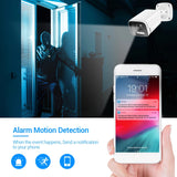 4K 8MP IP Camera 5MP Waterproof Outdoor Camera Face Detection Two Way Audio Color Nightvision Home Surveillance XMeye H.265 Aimak Store