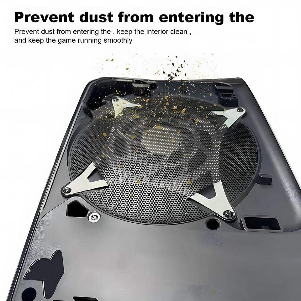 1-5Pcs Dust Filter For PS5/PS5 Slim/PS5 Pro Console Fan Dustproof Mesh Net Breathable Cooling Fan Dust Cover Game Accessories Aimak Store