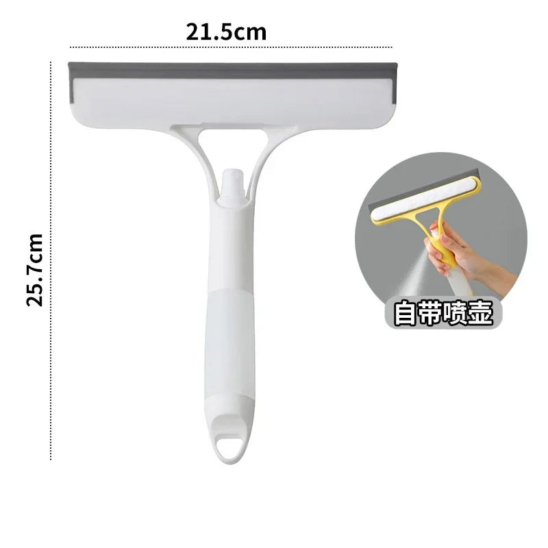 Multifunctional Glass Wiper with Watering Clean Scraper for Cleaning Mirrors Floor Windows and Cars Includes Bathroom Shower Aimak Store