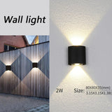 LED Wall Lamp Waterproof IP66 Indoor Outdoor Lamp  Garden Lights for Living Room Hallway Bedroom Decor Aimak Store