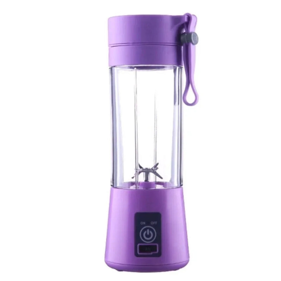 Portable Mini Blender for Shakes and Smoothies Rechargeable USB 380ML Traveling Fruit Juicer Cup Hand Fruit Blender Juicing Cup Aimak Store