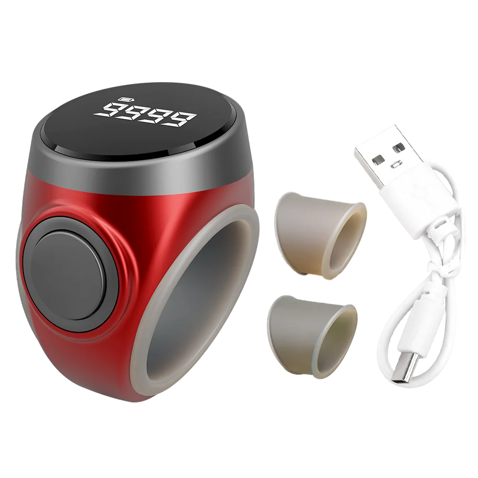 Smart Tasbih Tally Counter Digital Electronic Finger Ring Tally Counter Muslims Tasbeeh Zikr Ring Prayer Time Vibration Reminder Aimak Store