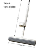 Hot Enlarged Floor Mop Hand Washing Free Lazy Mop Self-Wring Squeeze Household Automatic Dehydration Magic Flat Mops Cleaning Aimak Store