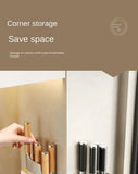 kitchen accessories organizer，Kitchen knife storage box, knife holder, non-perforation, wall-mounted rack, kitchen items Aimak Store
