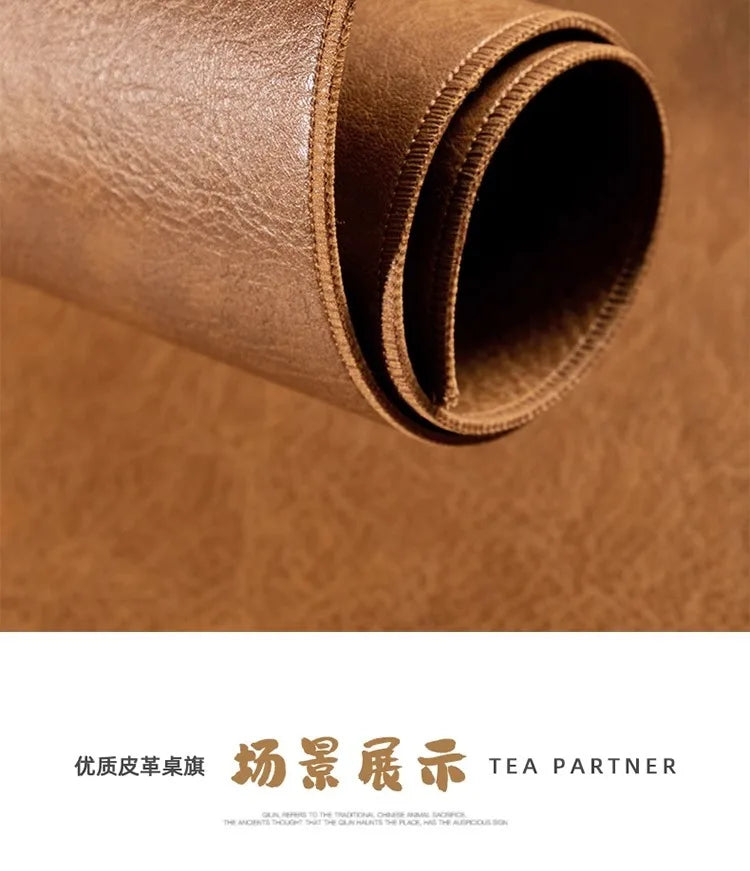 Retro Mousepad Mouse Pad Large Waterproof Non-slip PU Suede Desk Mat Computer Keyboard Desk Pad Mouse Mats Gaming Accessories Aimak Store