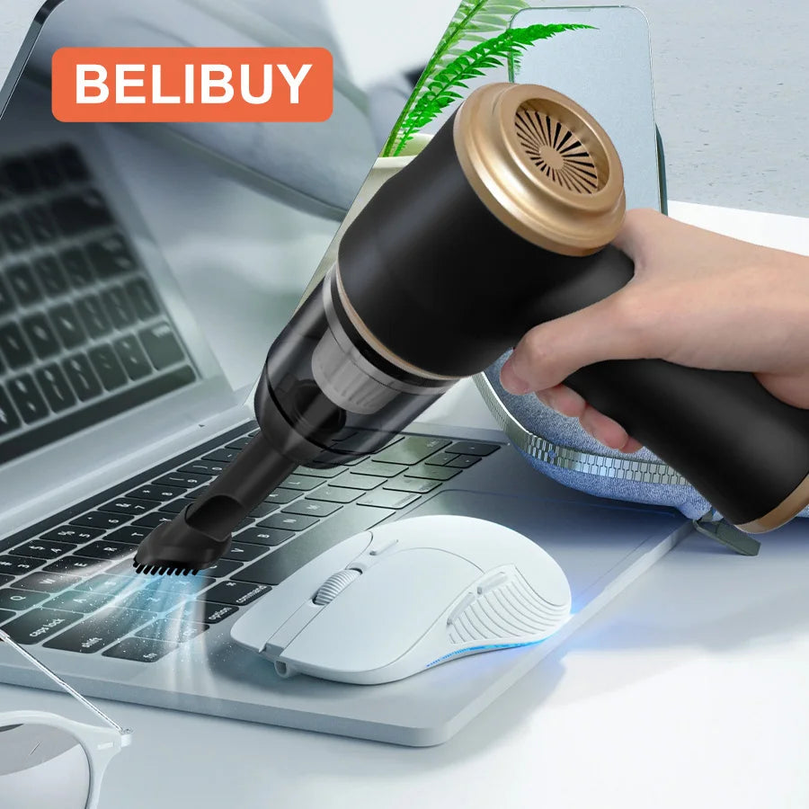 BELIBUY Wireless Car Vacuum Cleaner for Cleaning Bedroom Carpets Portable High Power Function Home Appliance Cleaning Machine Aimak Store