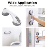 New Shower Handle Grab Bars Ultra Grip Dual Locking Safety Suction Cups Helping Handle Anti Slip Support for Toilet Bathroom Aimak Store