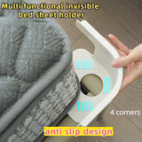 4pcs/set Bed Sheet Fasteners Sheet Ties Multifunctional Use Heavy Duty Bedsheet Corner Tightener Clips Home Supplies Fixator Aimak Store