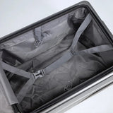 2025 New Suitcase with Seat for Kids Front Open Lid Suitcases on Wheels Kids Trolley Luggage Aluminium Frame 20/22 inch Aimak Store